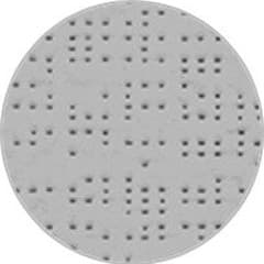 Alu/Alu blind fabric, reference 92-2048, showing the weave