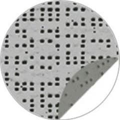 Alu/Medium Grey blind fabric, reference 92-2074, showing the weave