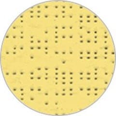 Gold blind fabric, reference 92-50273, showing the weave